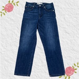 Ella Moss High Waist Straight Jeans